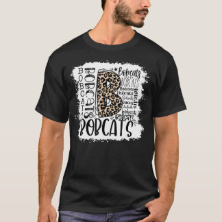 T-shirt Bobcats School Sports Ventilateur Team Spirit Masc
