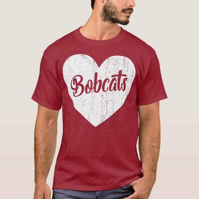 T-shirt Bobcats School Sports Ventilateur Team Spirit Masc (Devant)