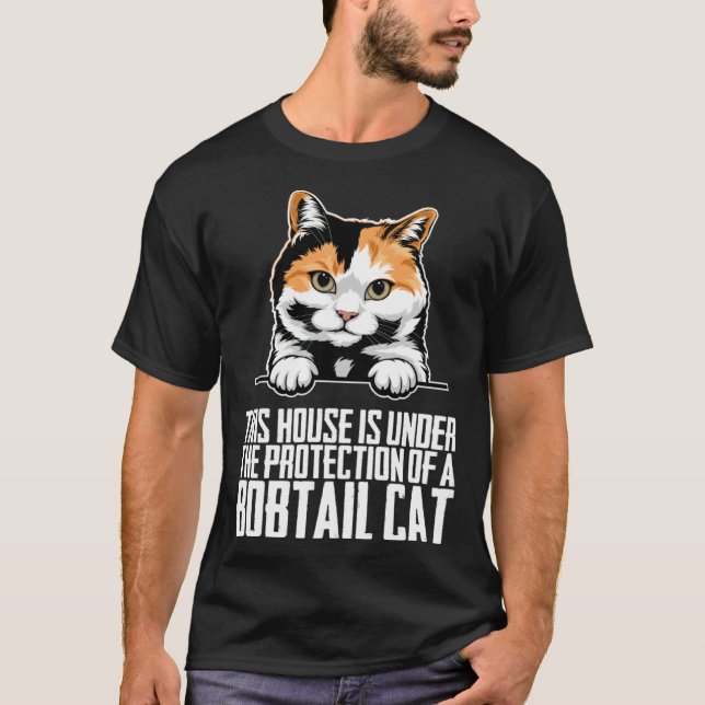 T-shirt Bobtail kittens  Bobtail mom  Bobtail dad (Devant)