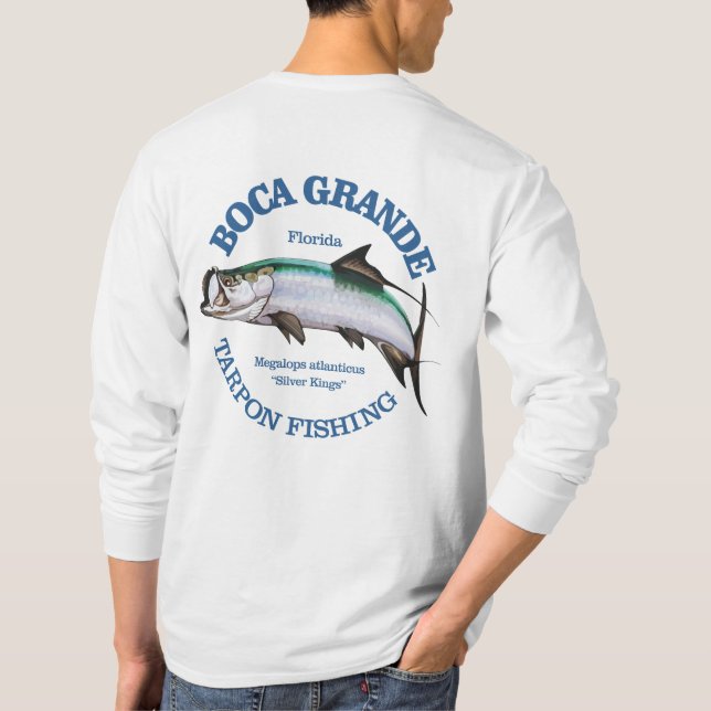 T-shirt Boca Grande Tarpon Pêche (Dos)