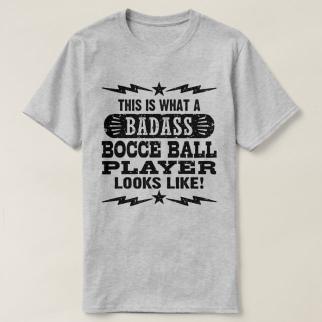 T-shirt Bocce Ball (Design devant)