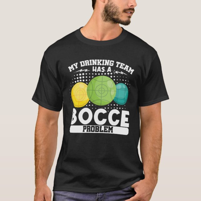 T-shirt Bocce Ball Bocce Player  1 (Devant)