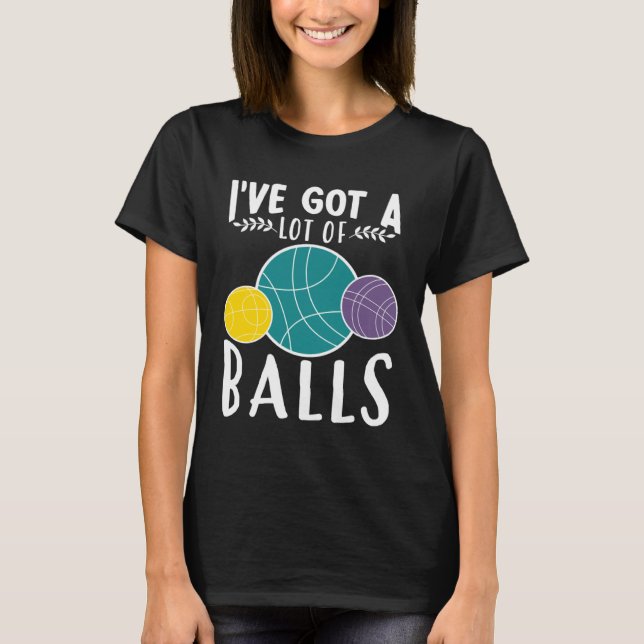 T-shirt Bocce Ball Bocce Player  19 (Devant)