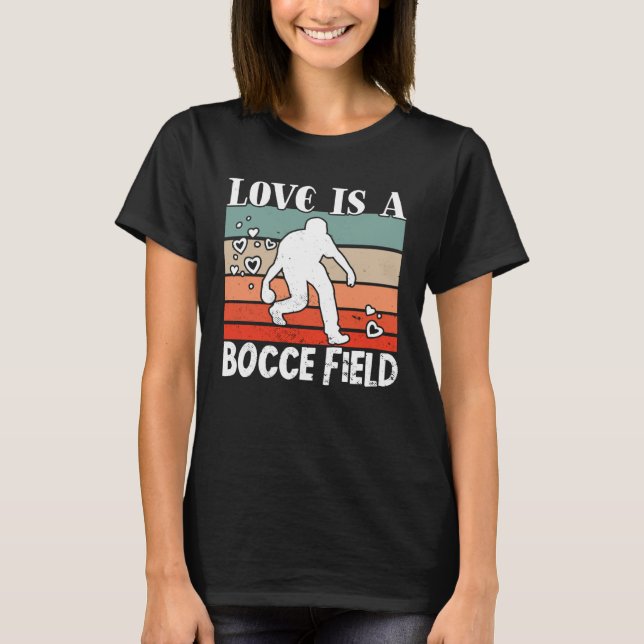 T-shirt Bocce Ball Bocce Player  23 (Devant)