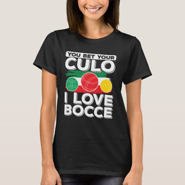 T-shirt Bocce Ball Bocce Player  5 (Devant)