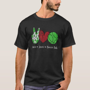 T-shirt Bocce d'amour de paix