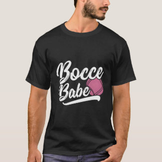 T-shirt Bocce Girl - Drôle Joueur Bocce Italien Bowling Bo
