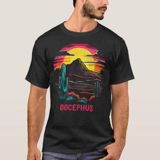 T-shirt Bocephus Retro Style Conception du Ventilateur