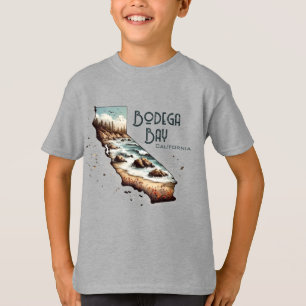 T-shirt Bodega Bay California Souvenir Cadeau