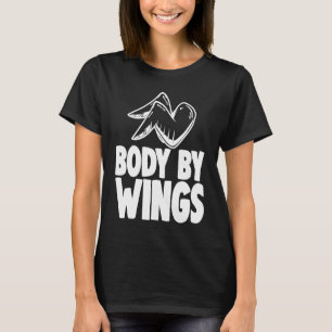 T-shirt Body By Wings   Poulet