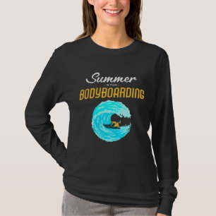 T-shirt Bodyboard Summer Est Pour Bodyboard