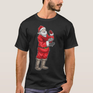 T-shirt Bodybuilder de Noël du Père Noël