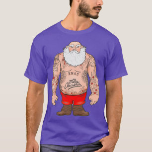 T-shirt Bodybuilder du Père Noël Brutal