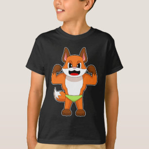 T-shirt Bodybuilder Fox