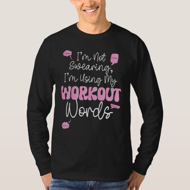 T-shirt Bodybuilding Funny Je Ne Suis Pas En Train De Joue (Devant)