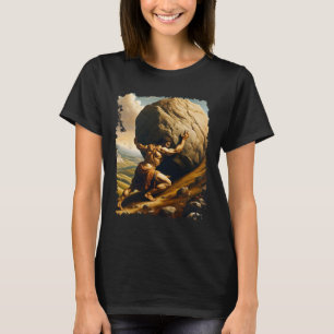 T-shirt Bodybuilding Sisyphe Endurance Clic Art Grec Myt