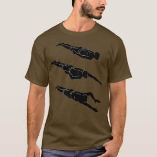 T-shirt Bodysurf Surf Surf nautique