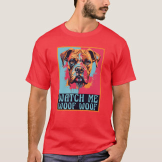 T-shirt BoerDogbreed dogdad GermanBoerDog drôle fille