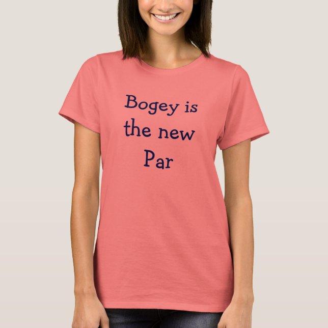 T-shirt Bogey est le nouveau Par (Devant)