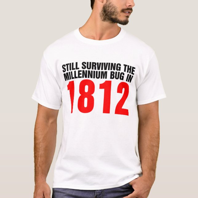 T-shirt Bogue du millénaire 1812 (Devant)