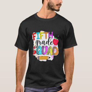 T-shirt Boho Léopard Prof Squad Cinquième Journee Première