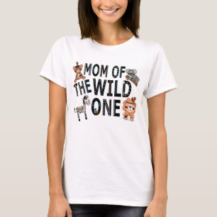 T-shirt Boho Maman Of The Wild Un Anniversaire