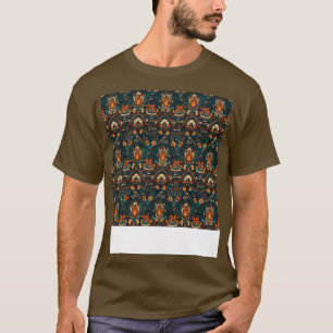 T-shirt Boho Motif sans couture Bohemian Hippie Fleur Tzig
