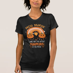 T-shirt Boho Rainbow NICU Infirmière Citrouilles Cutest Le