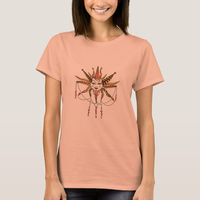 T-shirt Boho Soleil (Devant)