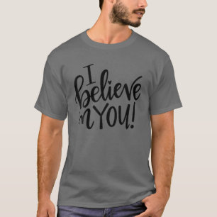 T-shirt Boho Style Je Crois En Vous Teacher Test Day Gi