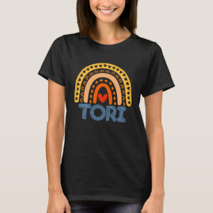T-shirt Boho Tori arc-en-ciel