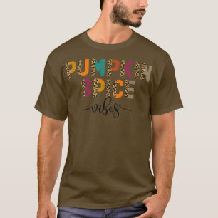 T-shirt Boho Vibes D'Épices Citrouilles Heureux Automne Ya