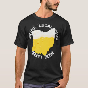 T-shirt Boire Bière artisanale Ohio Boire Local Premium