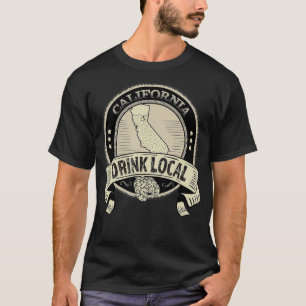 T-shirt Boire Bière de la Californie Brasserie de Cali