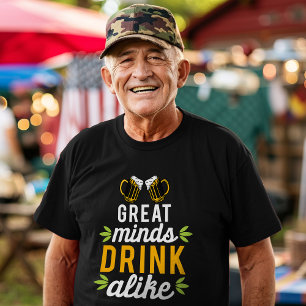 T-shirt Boire comme les grands esprits