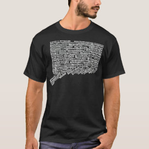 T-shirt Boire des brasseries Connecticut locales 