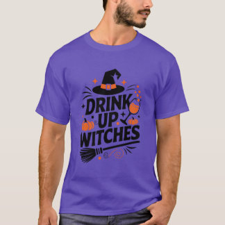 T-shirt Boire des sorcières cadeau d'Halloween