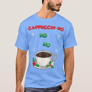 T-shirt Boire du café Cappuccino Famille assortie Noë