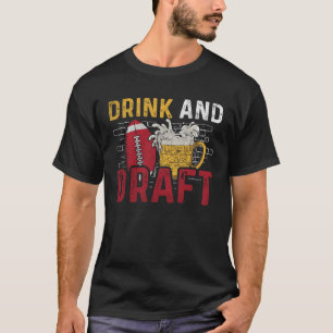 T-shirt Boire et bavarder Football Imaginaire