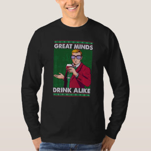 T-shirt Boire Génial Comme Le Vin Mathématicien