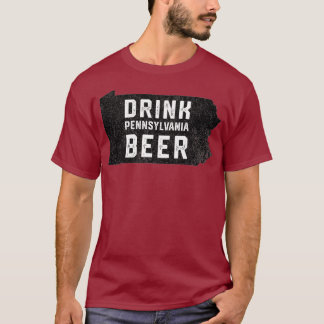 T-shirt Boire la bière locale Pennsylvania Craft