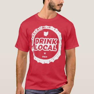 T-shirt Boire local Ohio Craft Bière Casquette bouteille