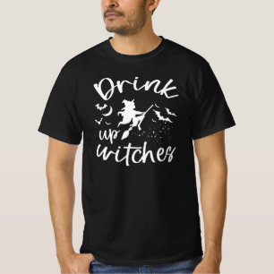 T-shirt Boire Up Witchers - drôle idée cadeau halloween