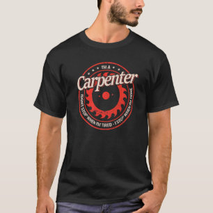 T-shirt Bois de charpentier pour hommes charpentiers vinta