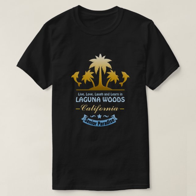 T-shirt Bois de Laguna, CA (Design devant)