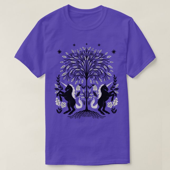 T-shirt bois de licorne (Design devant)