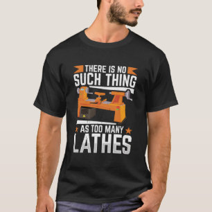 T-shirt Bois de tournage du bois Outils Laiton Turner Papi