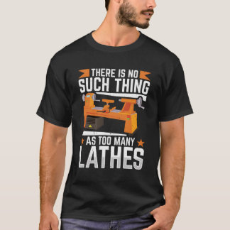T-shirt Bois de tournage du bois Outils Laiton Turner Papi