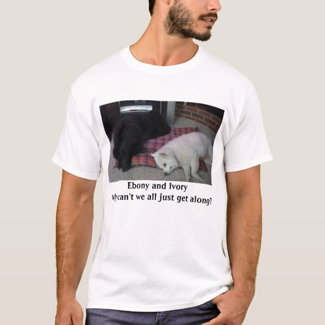 T-shirt Bois d'ébène et ivoire (Devant)