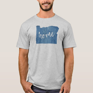 T-shirt Bois d'Oregon à la maison